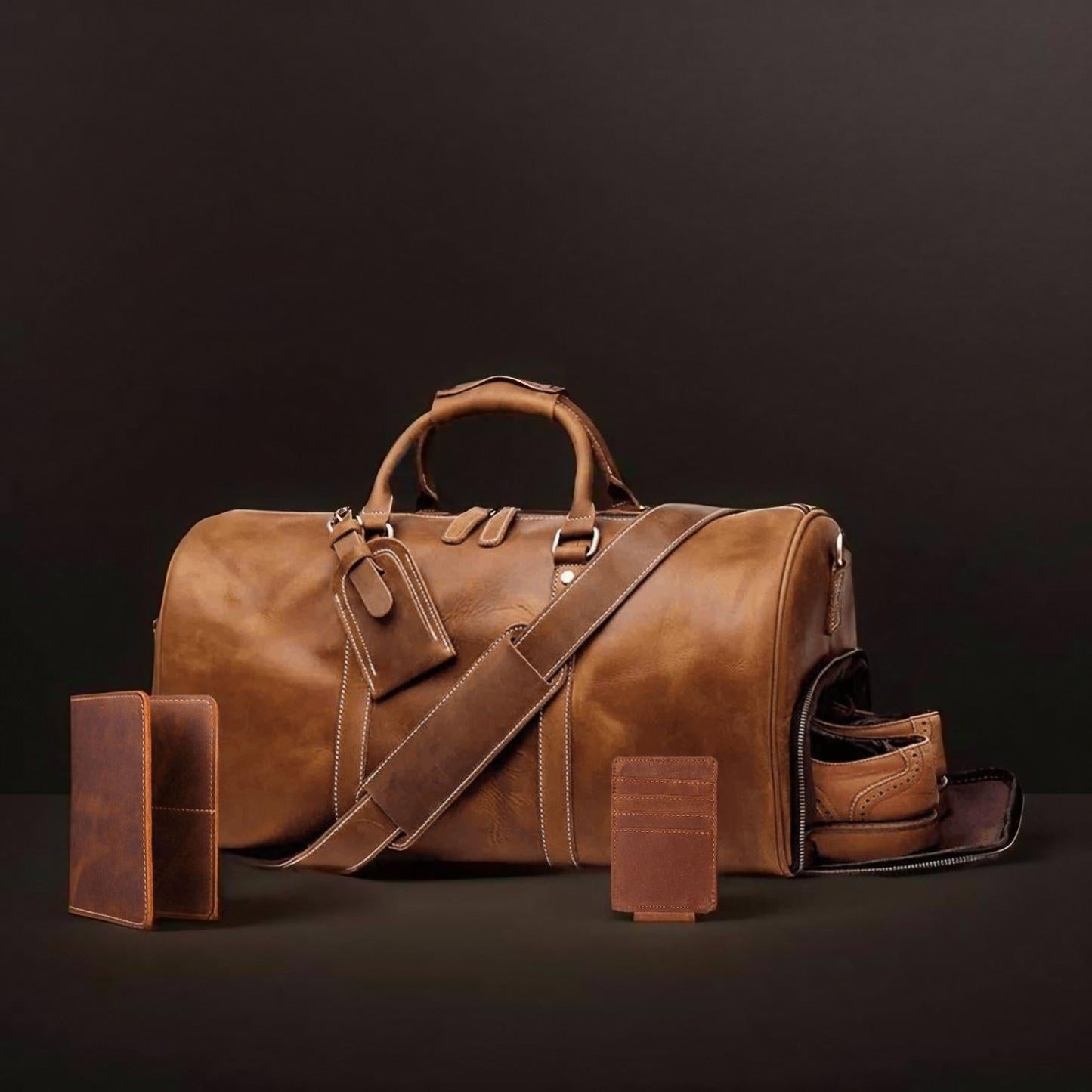 Heritage Elegance Trio | Leather Adventure Set-0
