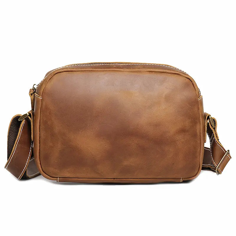 Soren Vintage Leather Crossbody Bag Sling | Versatile and Durable Leather Bag-0