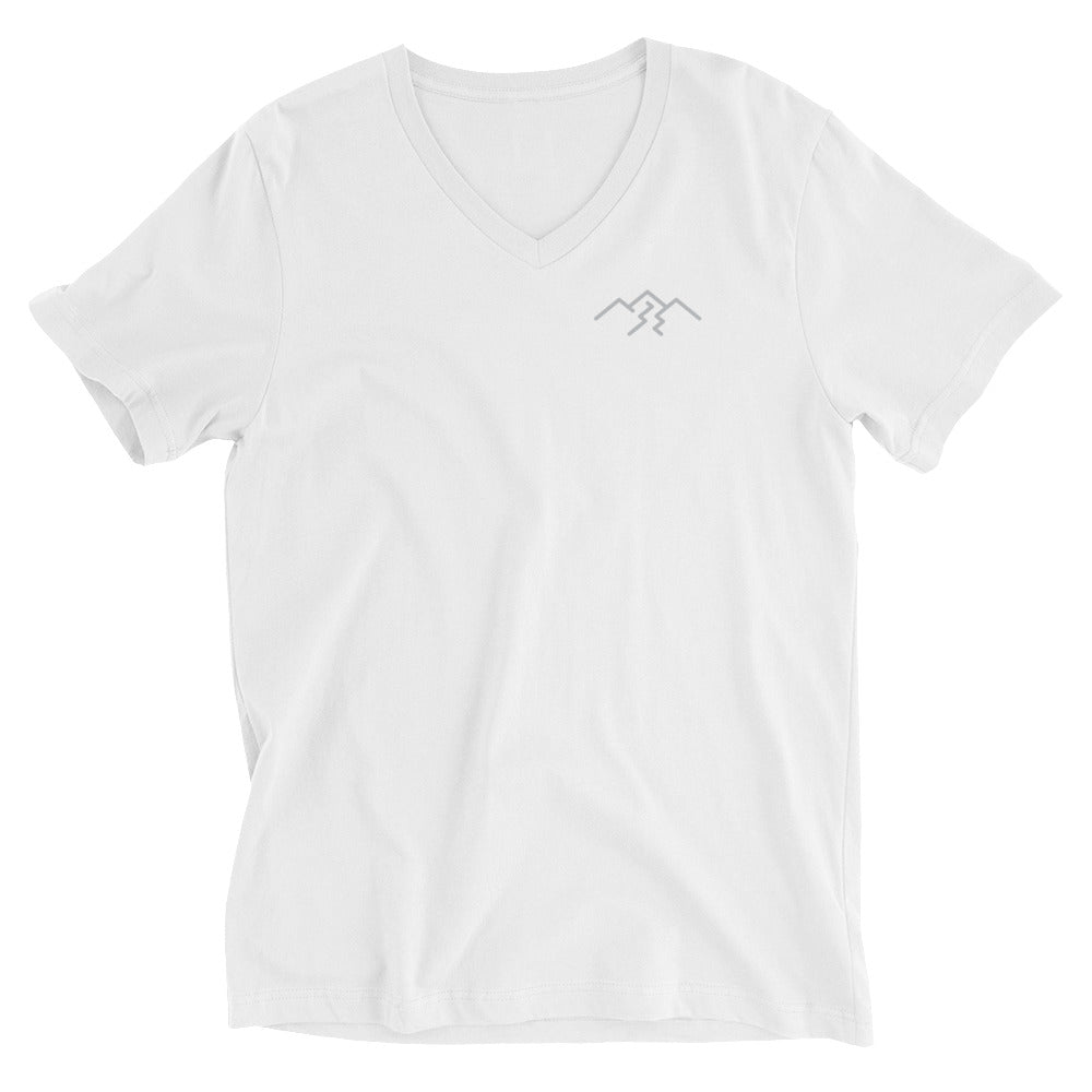 Unisex Short Sleeve V-Neck T-Shirt