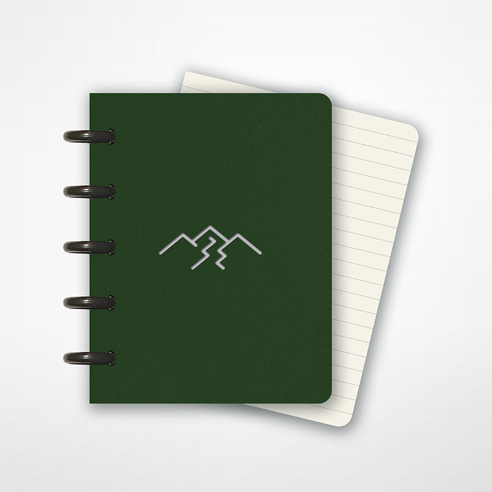 Trailhead Mini Disc-Bound Journal: Compact, Customizable, and Creative