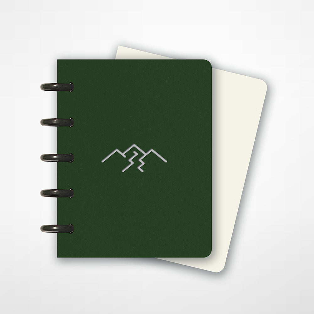 Trailhead Mini Disc-Bound Journal: Compact, Customizable, and Creative