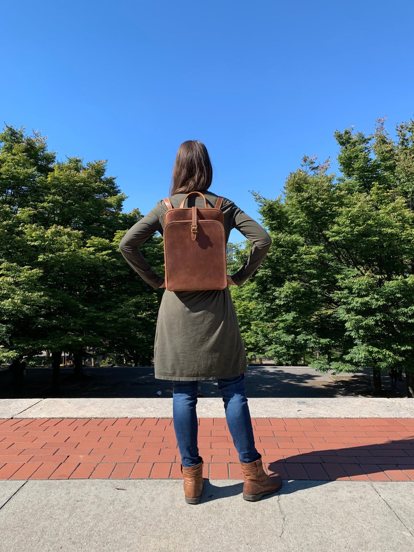 Sachi Leather Backpack | Small Women's Leather Backpack-8