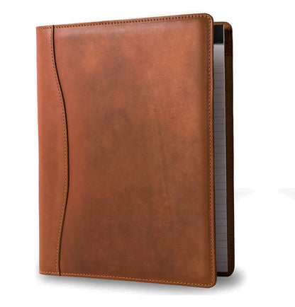 Falit Leather Folio | Handmade Leather Padfolio-4