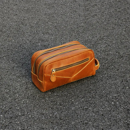 The Nomad Toiletry Bag | Genuine Leather Travel Toiletry Bag-2