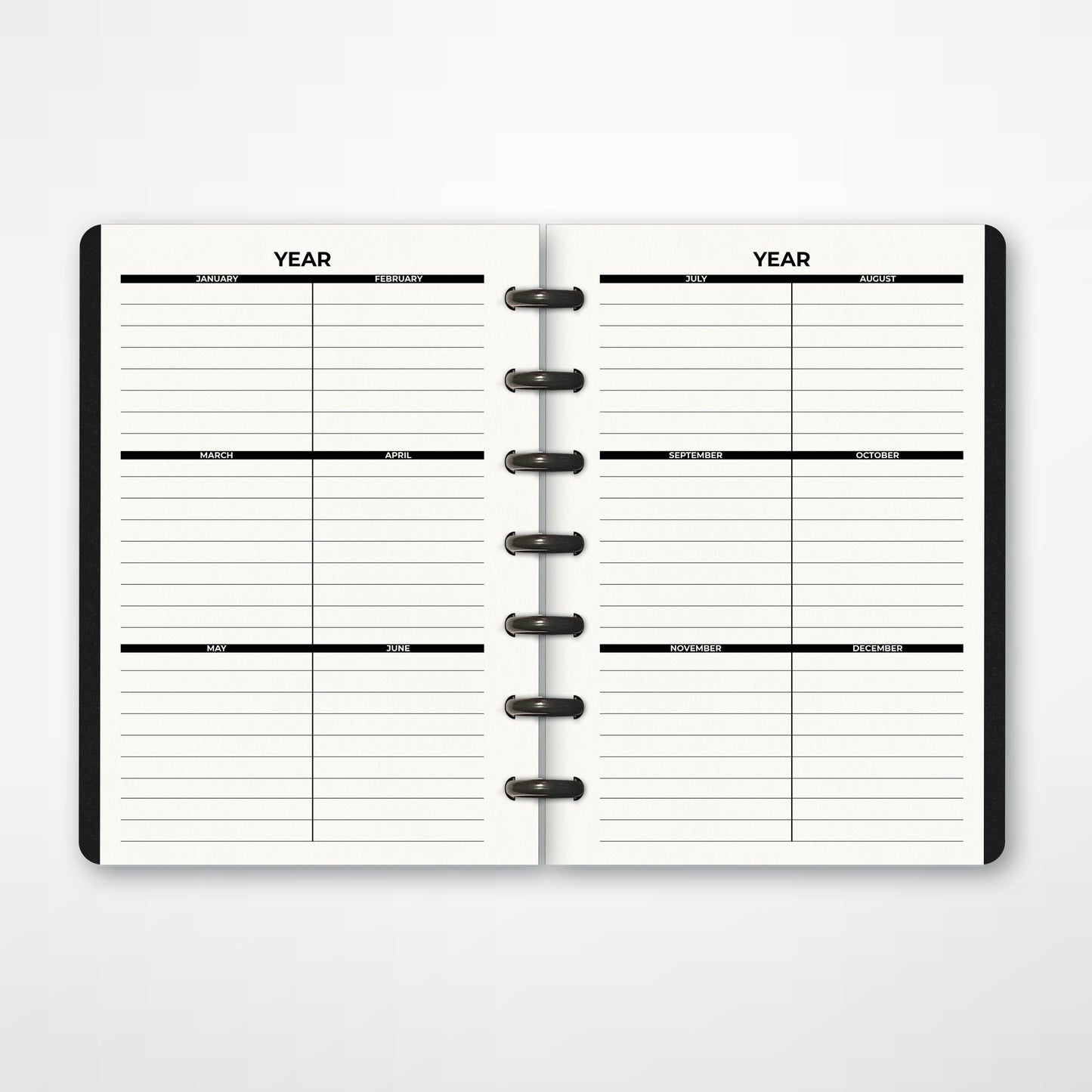 Trailhead 3-in-1 Disc-Bound Planner: Goal Setting, Life Planning &amp; Daily Journaling