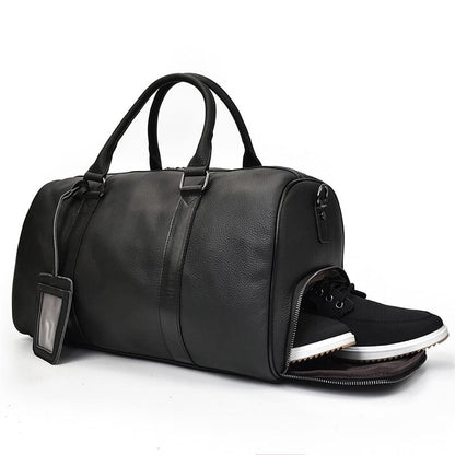 The Endre Weekender | Vintage Leather Duffle Bag